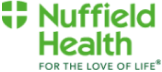 Nuffield Health logo.