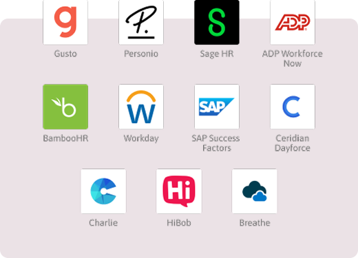 integrations icons.